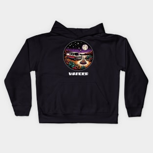 Vanlife wander Kids Hoodie